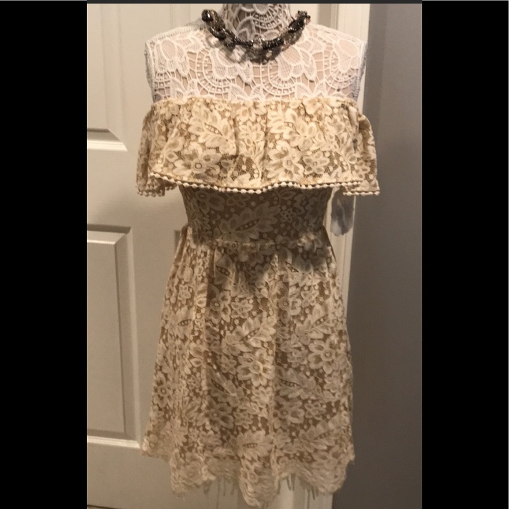 Brand new Altar’d state strapless Lace Dress - Picture 1 of 10